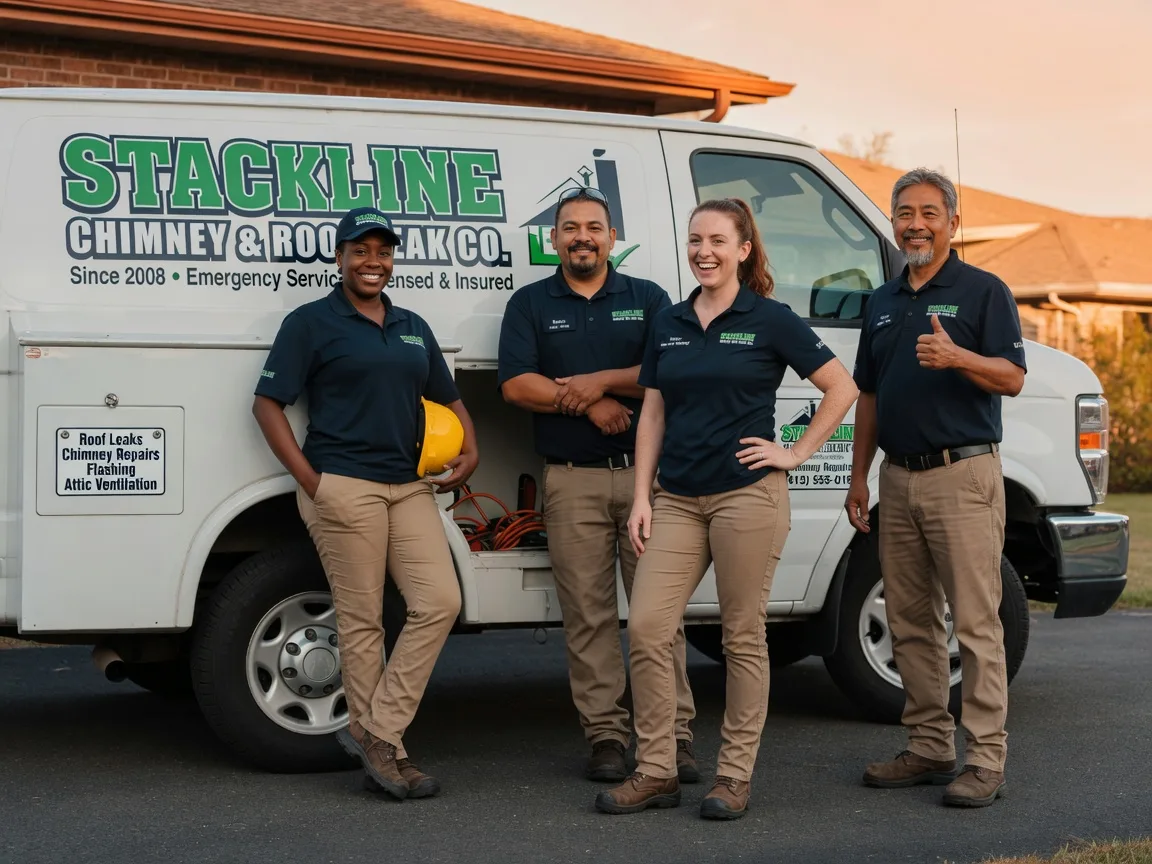 Chimney flashing repair company in Bryan, OH